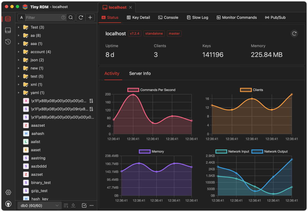 Tiny RDM：Redis 桌面 GUI 客户端