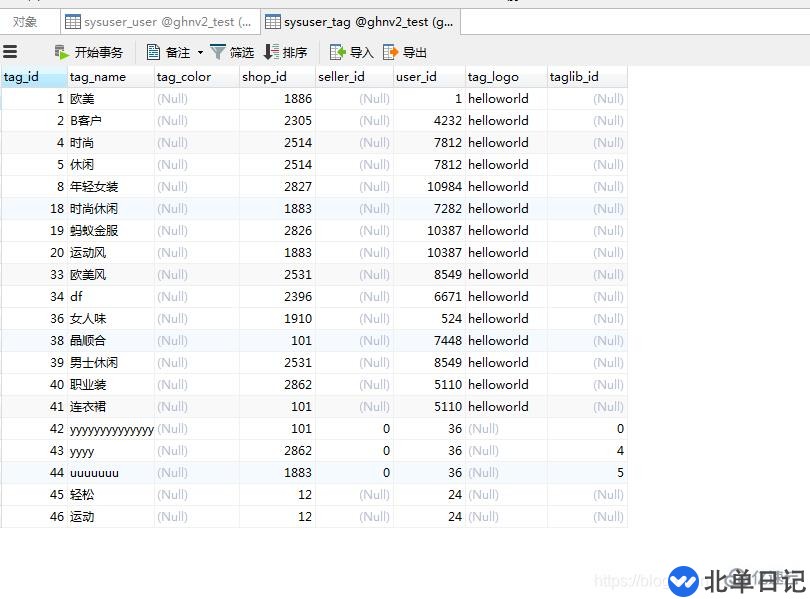 go使用mysql测试的示例